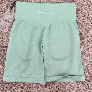 NVGTN Sage Green Contour Shorts Small